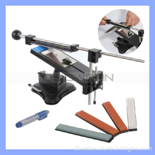 Fix-Angle Knife Sharpener Professional Kitchen Sharpening System with 4 Stones (sharpener-01)